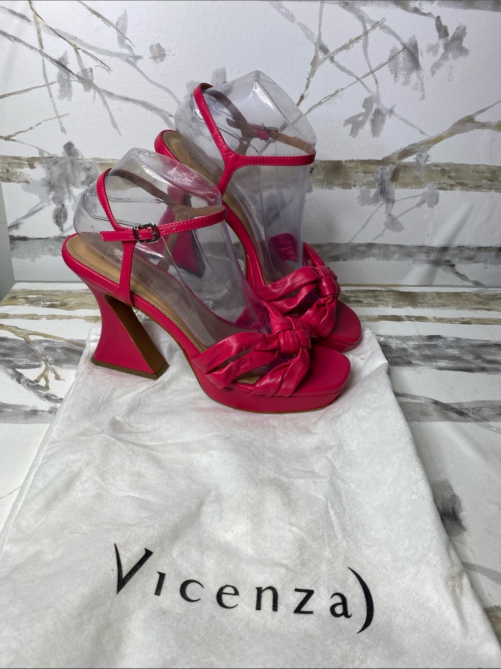 ANTHROPOLOGIE Vicenza Knotted Platform Heels